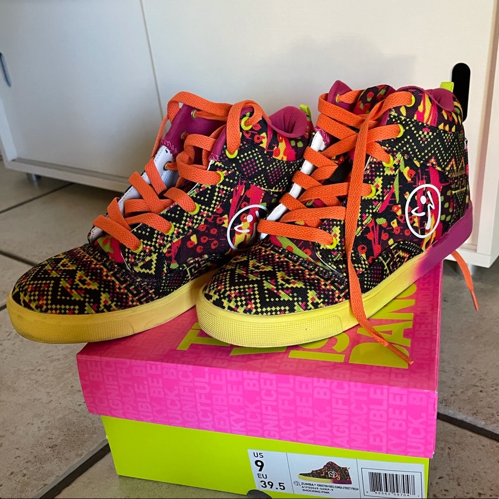 Zumba Shoes US Size 9 Women’s Gently Worn Once